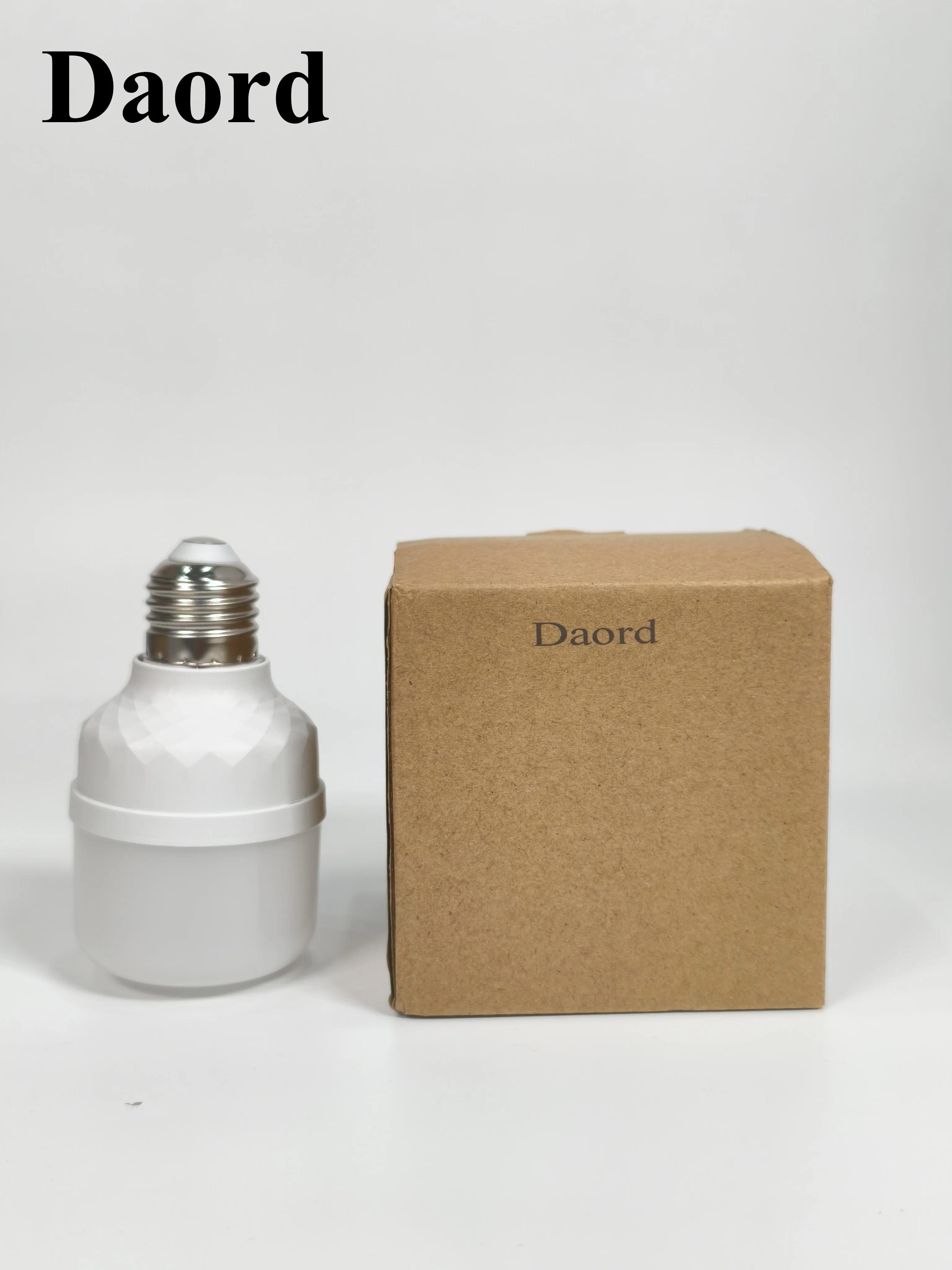 

Daord Led Light Bulbs E27 Voice Control Light Motion Sensor Radar Emergency Lamp For Home Living Room Stair Corridors Warehouse