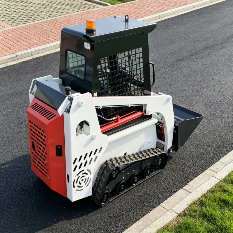 

Customized Bestselling Mini Skid Steer Loader, Durable Skid Steer Loader, Universal Transporter for Farm and Construction Sites