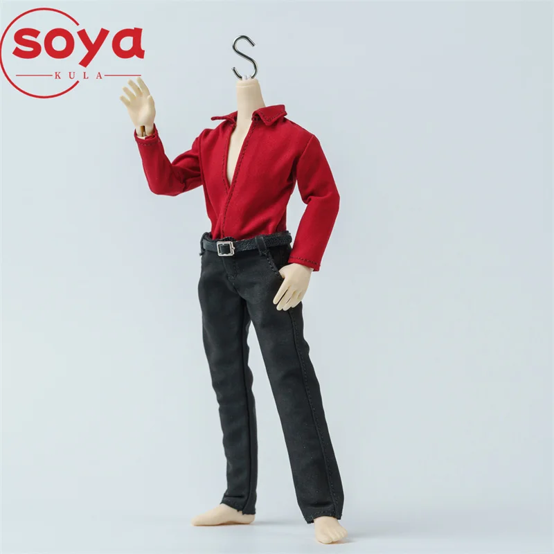 เสื้อผ้าโมเดลชาย 1/12 แจ็คเก็ต กางเกง เสื้อเชิ้ต กางเกงขายาว สำหรับฟิกเกอร์แอคชั่น ขนาด 1:12 Asi 3.0 Beriming BJD Notaman Mezco Soldier