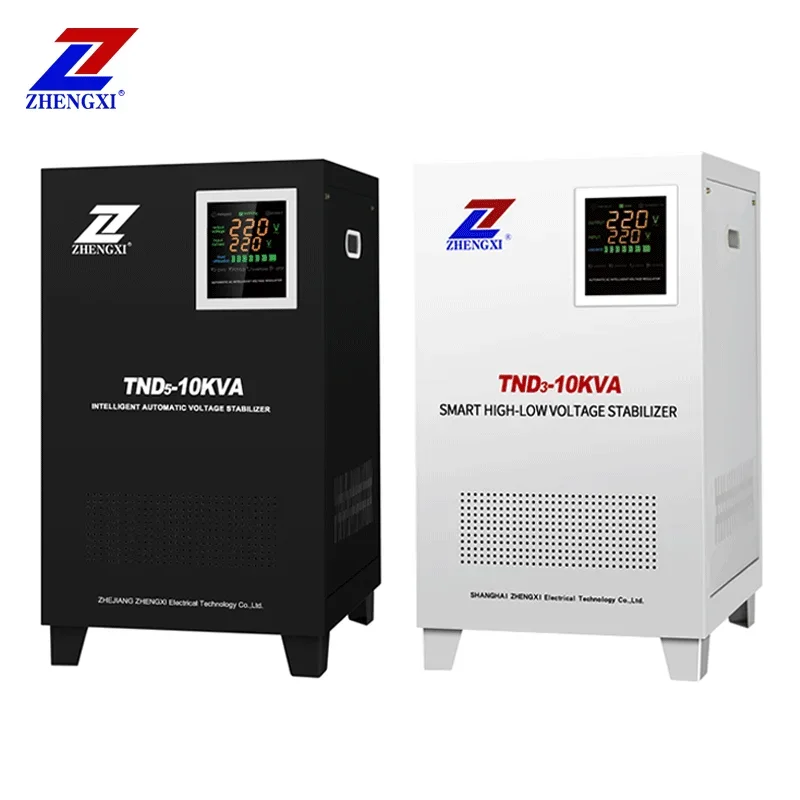 Svc/Tnd 10kva 15kva 20kva 30kva copper servo motor 220v single-phase AC automatic voltage regulator