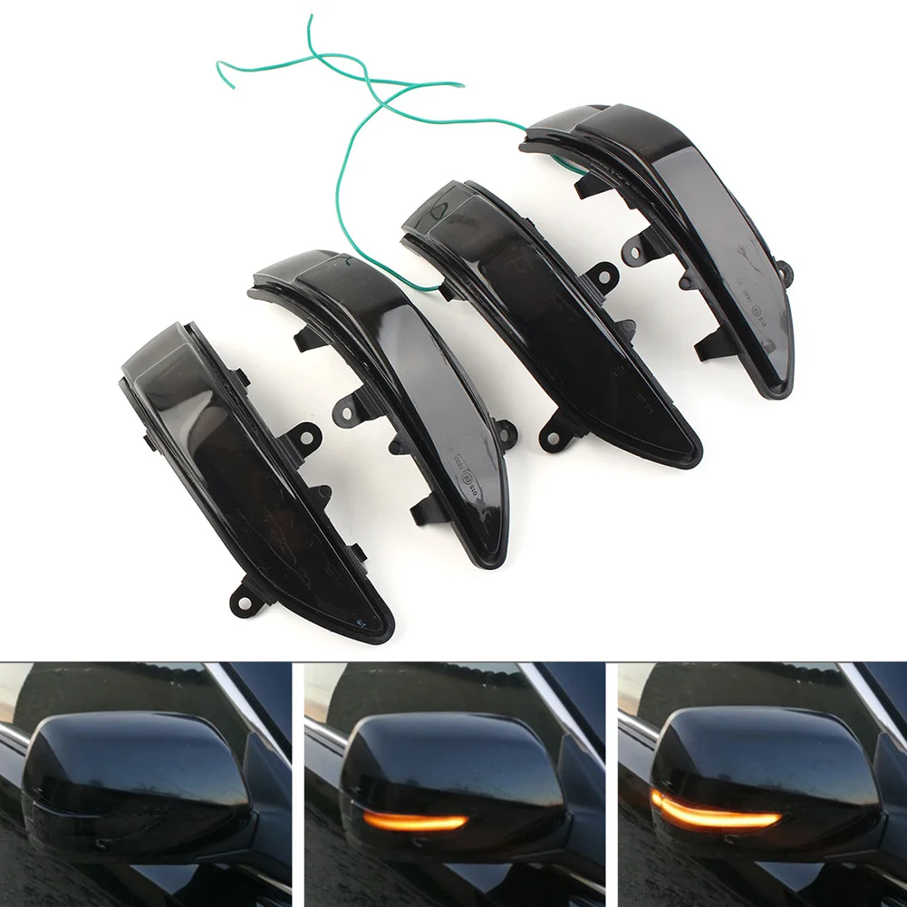 1Pair Car Rear View Side Mirror Lamp Turn Signal Light Indicator For For Subaru Forester Outback Legacy Tribeca Impreza Wrx Sti