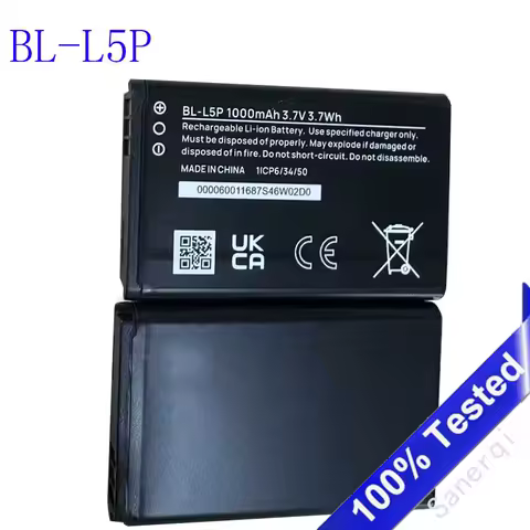 New Battery BL-L5P 1000mAh For Mobile Phone Battery Batteries