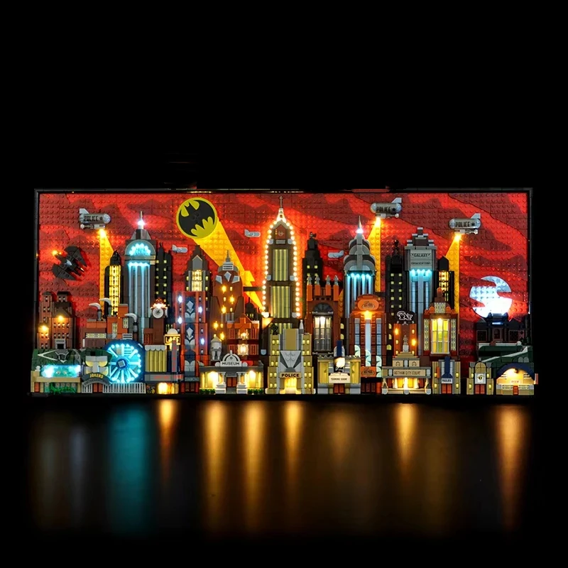 LYBMTWF LED-Beleuchtungsset Kompatibel mit Lego 76271 The Animated Series Gotham City Blocks (Bausteine Nicht Enthalten)