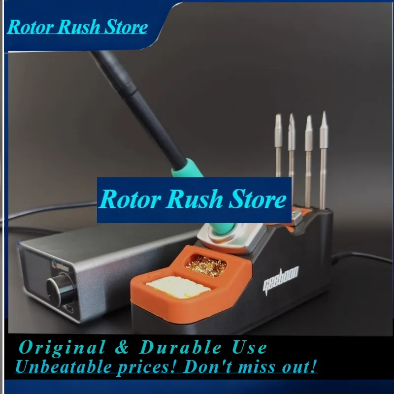 RoRuSTC22 240W Soldering Station Kit With SDC02 Soldering Iron Stand + T245/T210 Handle + C245/C210 Soldering Iron Tip