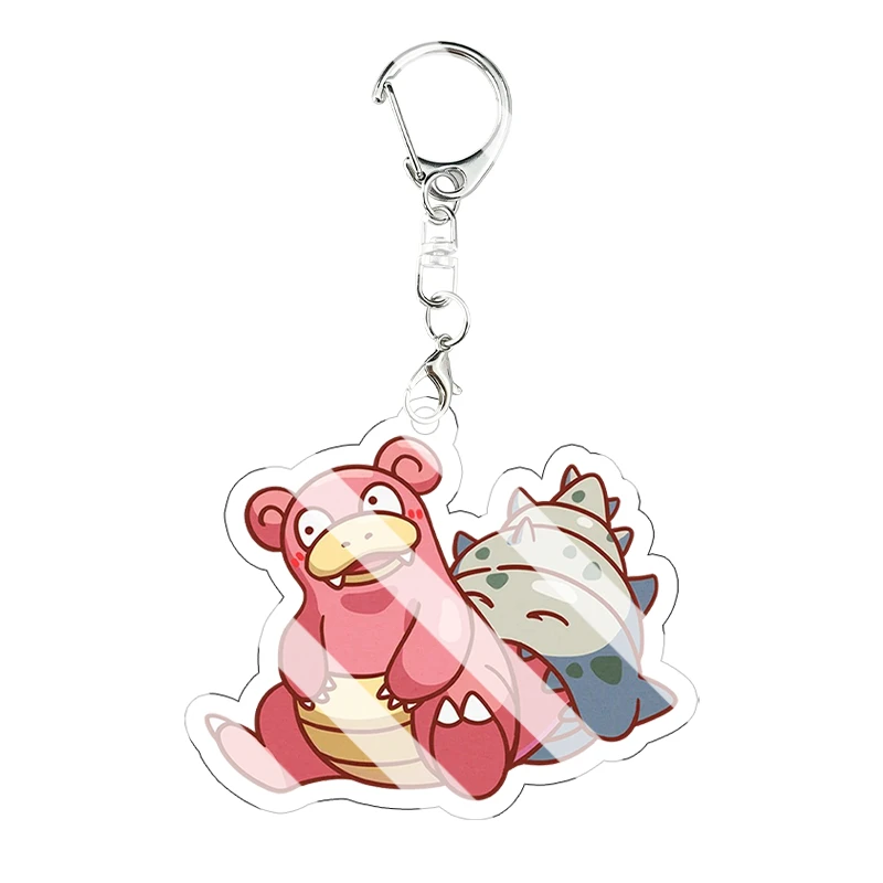 Dragonite Mimikyu Acryl-Schlüsselanhänger Zorua Jirachi Phantump Cartoon-Anhänger Schlüsselring Sammlerstück Taschenanhänger Anime Geburtstagsgeschenk – Detail 10