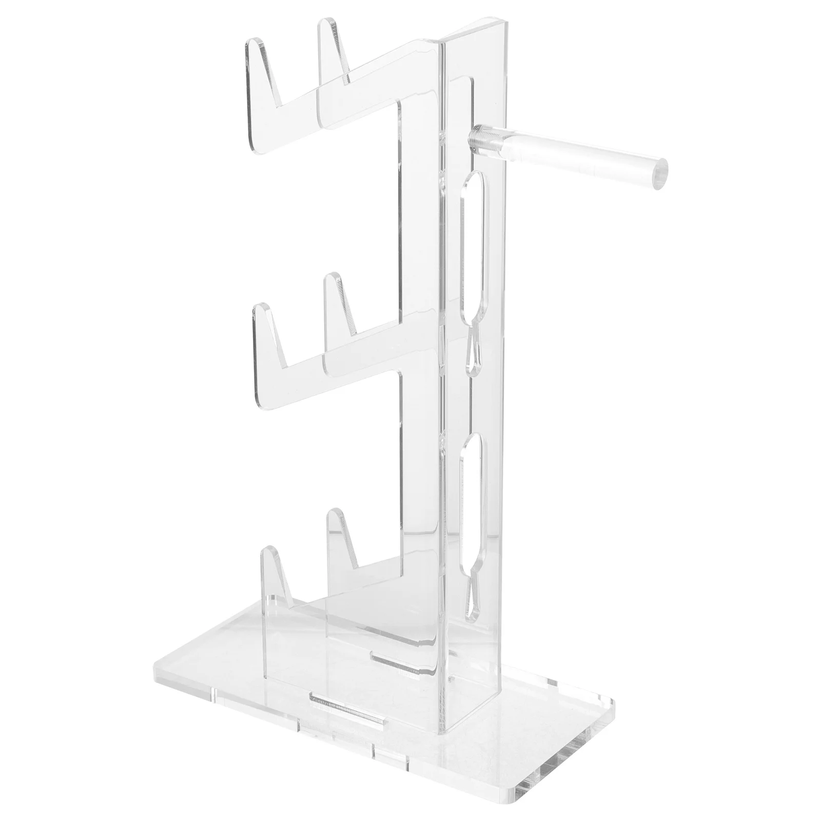 

Clear Game Controller Display Stand 3-Layer Acrylic Organizer Portable Gaming Controller Holder Storage Rack for Desk