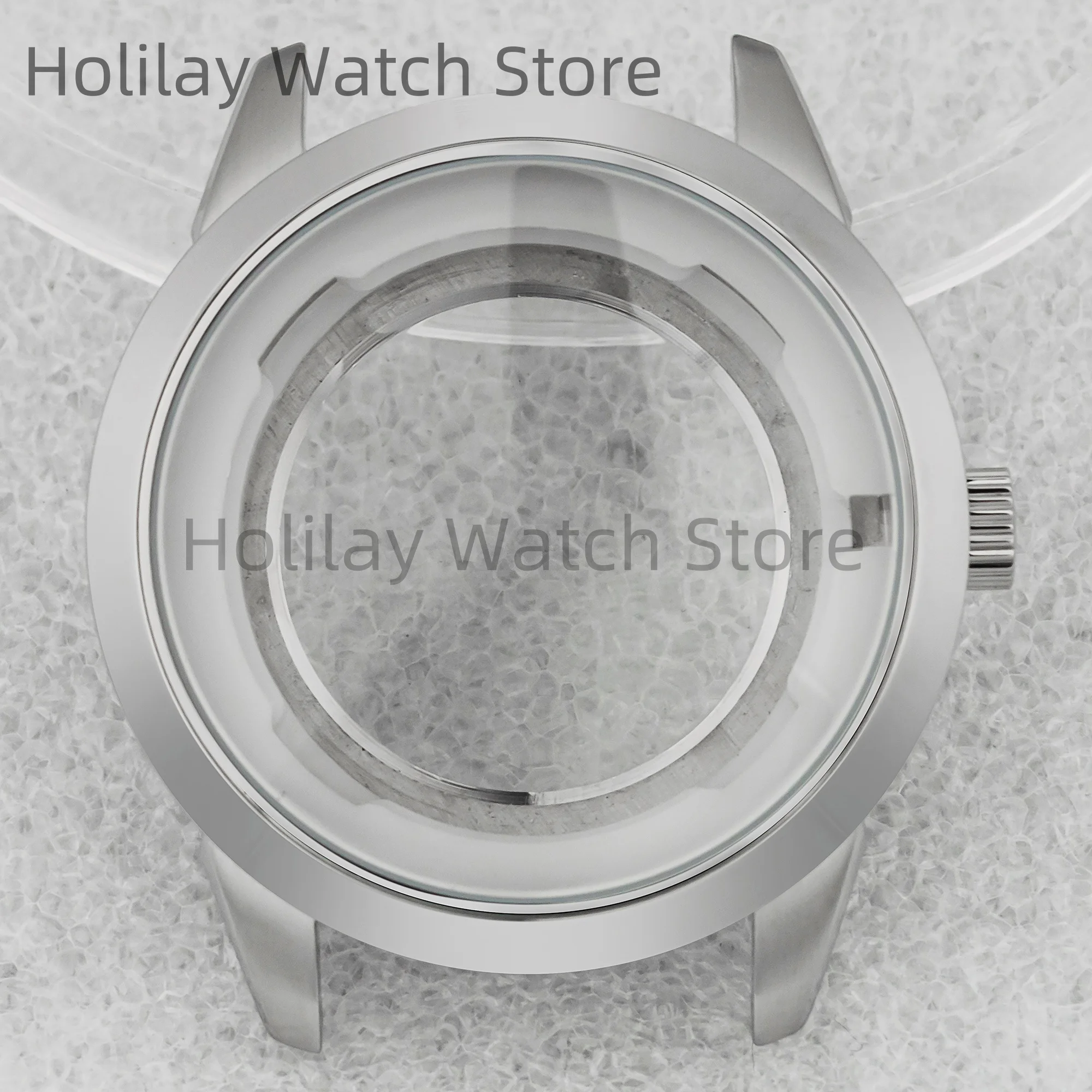 for Mark XX Mod NH35 Case 42.7mm Watch Case Stainless Steel 5ATM Waterproof fit NH35 Automatic Mechanical Movement Accessories