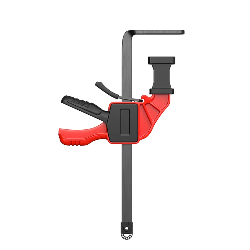 1PC upgraded Quick Release F Clip, For Tracksaw Clamp Track Clip Pressure Plate Desktop Hole Table Clip For Guide Rail