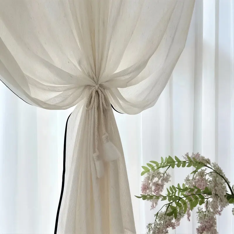 Handmade Luxury Window Curtain Tie Rope Vintage Creative Home Decorative Hanging Rope for Bed And Breakfast