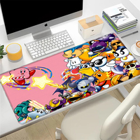 Cartoon Cute Kirbies Mousepad HD Printing Computer Gamers Locking Edge Non-slip Mouse Pad XXL90x40cm Keyboard PC Desk Pad Gift