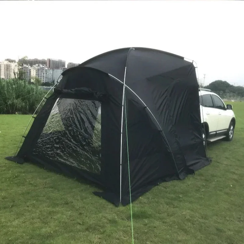 

Outdoor Portable Folding Car Tent Connectable Taiate Canopy Camping Rear Suv van Awning For
