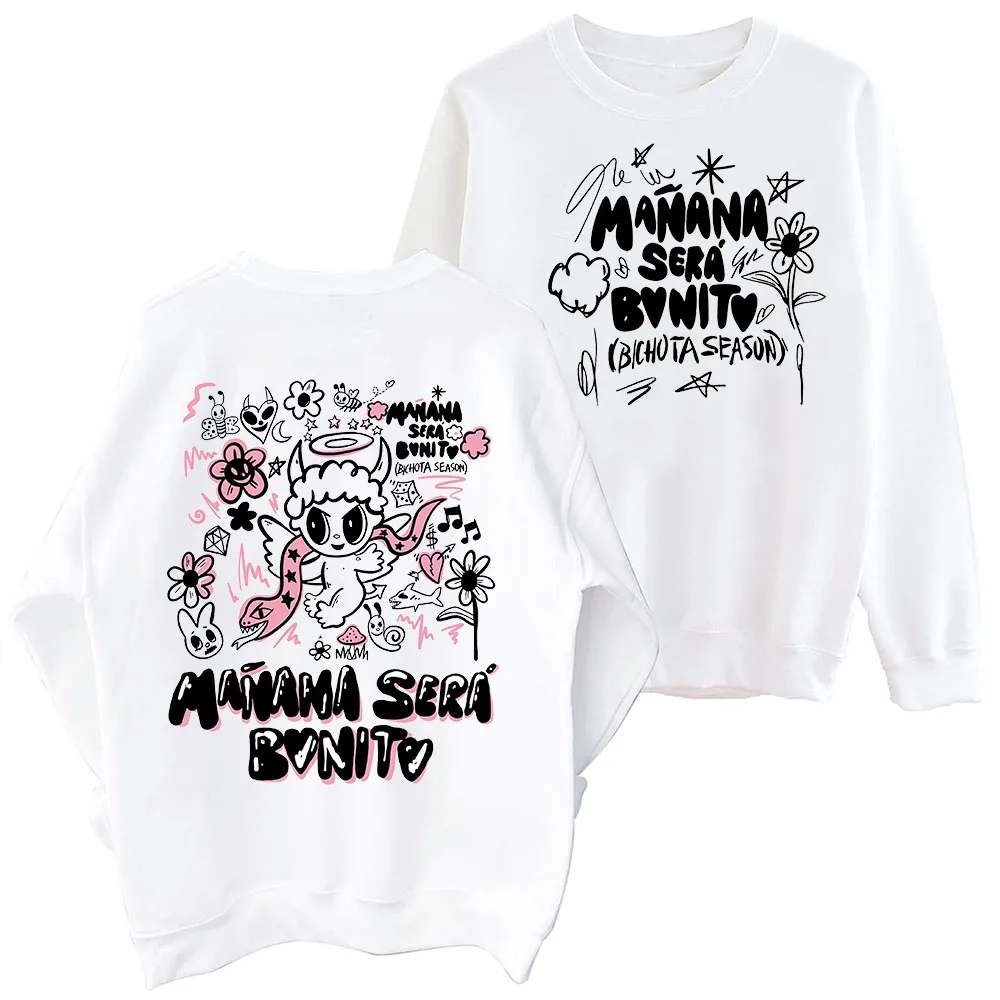 Manana Sera Bonito Karol G  Sweatshirt Harajuku Round Neck Long Sleeve Oversized