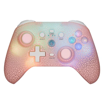 Ns21 Wireless Game Console For Switch/Ps3/Ps4/Android/Ios Bluetooth Gamepad 6-Axis Gyro Joystick Dual Motor Vibration