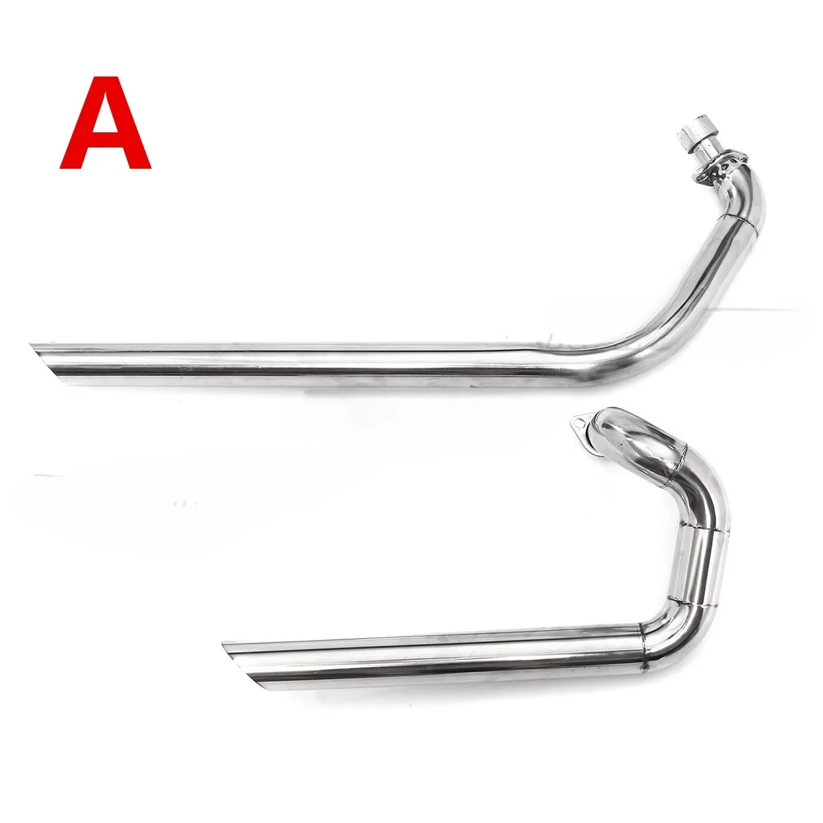 XV535 XV 535 Motorcycle Muffler Pipe Full Exhaust System+Silencers for  XV535 XV 535 VIRAGO XV400 XV 400 VIRAGO 1988-2004