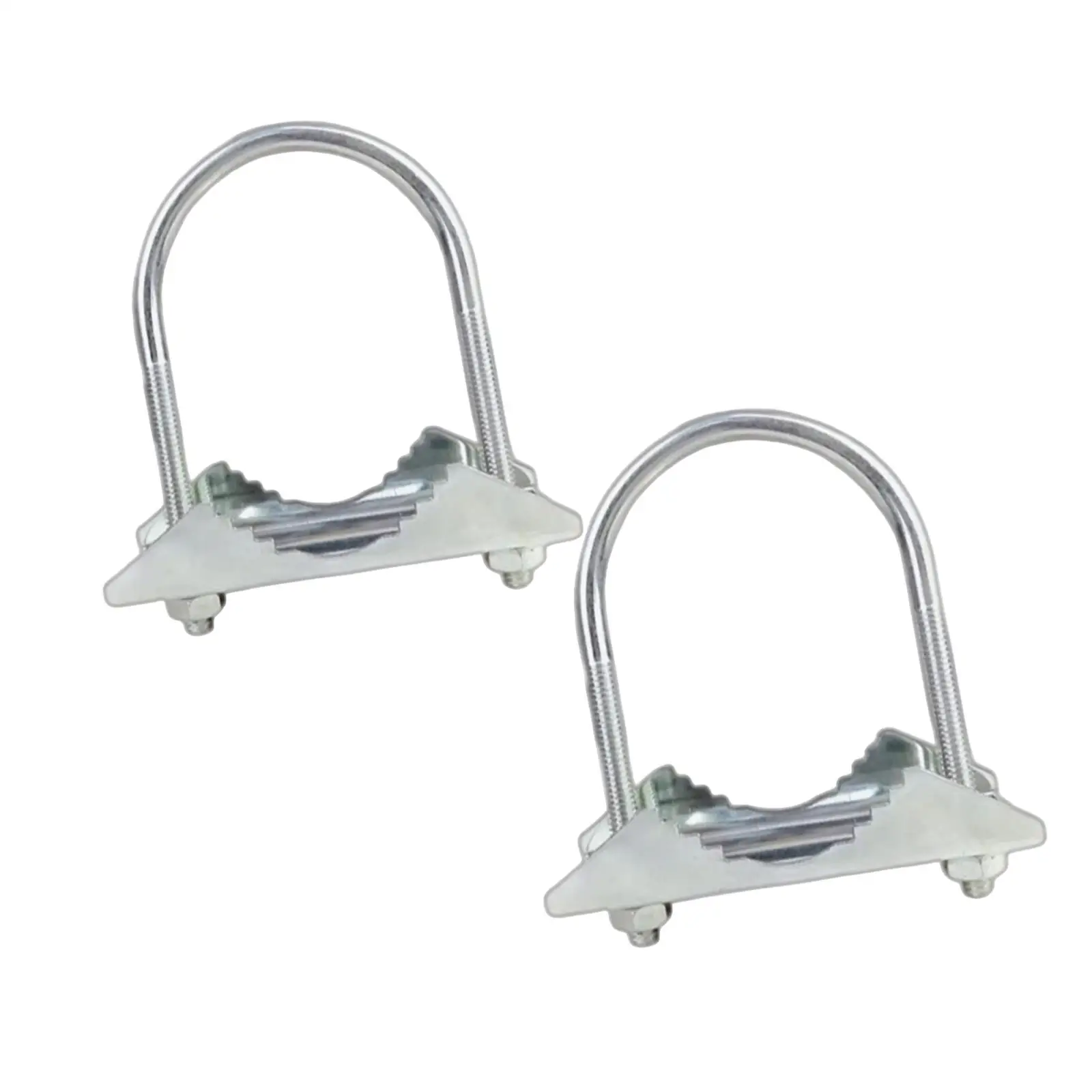 

2x U Bolt Pipe Clamp Outdoor Antenna Antenna Mount Clamp Pole Mounting Bracket