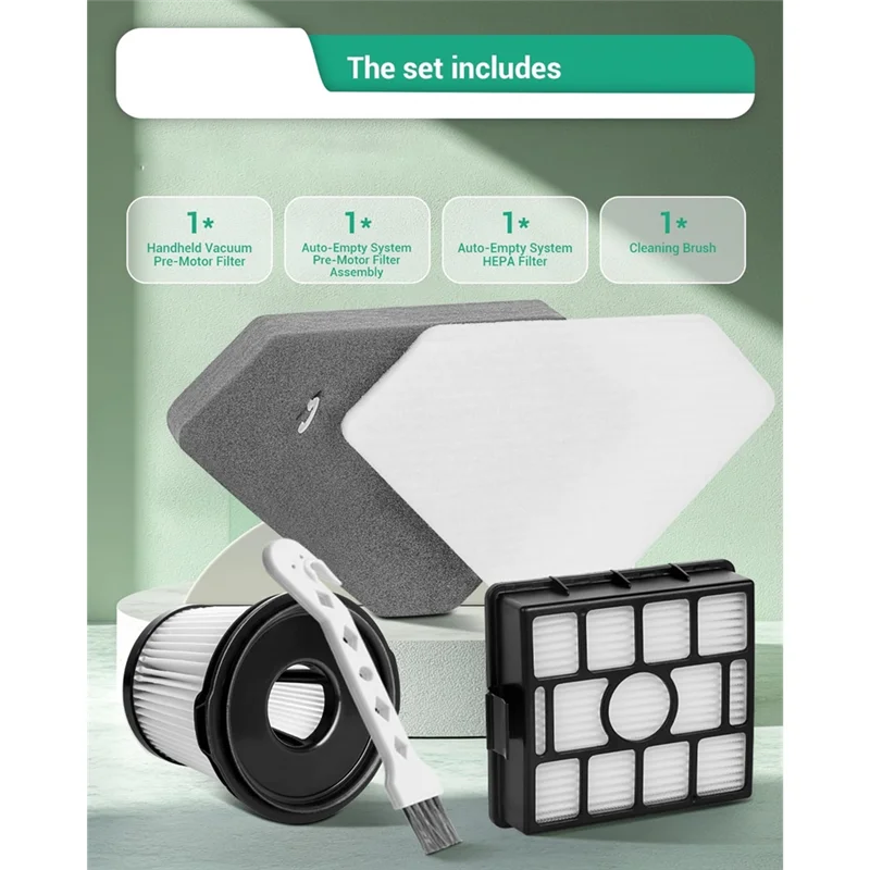 A83G-para Shark BU3521 y Shark BU3523, repuesto de filtro HEPA Compatible con aspiradora de palo inalámbrico limpio y ligero