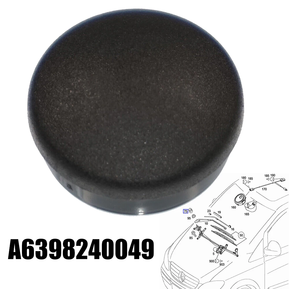 

Car Front Windscreen Wiper Nut Cap Cover For Mercedes W639 A6398240049 Windshield Repalcement Parts Car Accessories