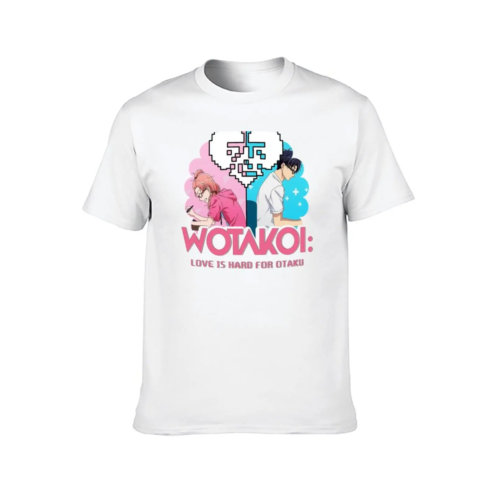Wotakoi Love is Hard for Otaku 1 T-Shirt man t shirt cotton t shirts with prints T-Shirt