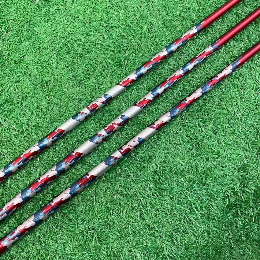 25 New Golf Shaft Red Camouflage Golf Drivers Shaft 5/6/7 R/SR/S/X Flex Graphite Shaft Wood Shafts Free Assembly Sleeve and Grip - view 5