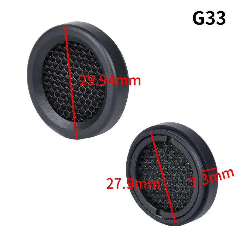 Metal Protective Cover Tactical Hunting Accessories For G33 G43 Anti-reflection Sunshade 4x FXD Magnifie Cap Scop Covers