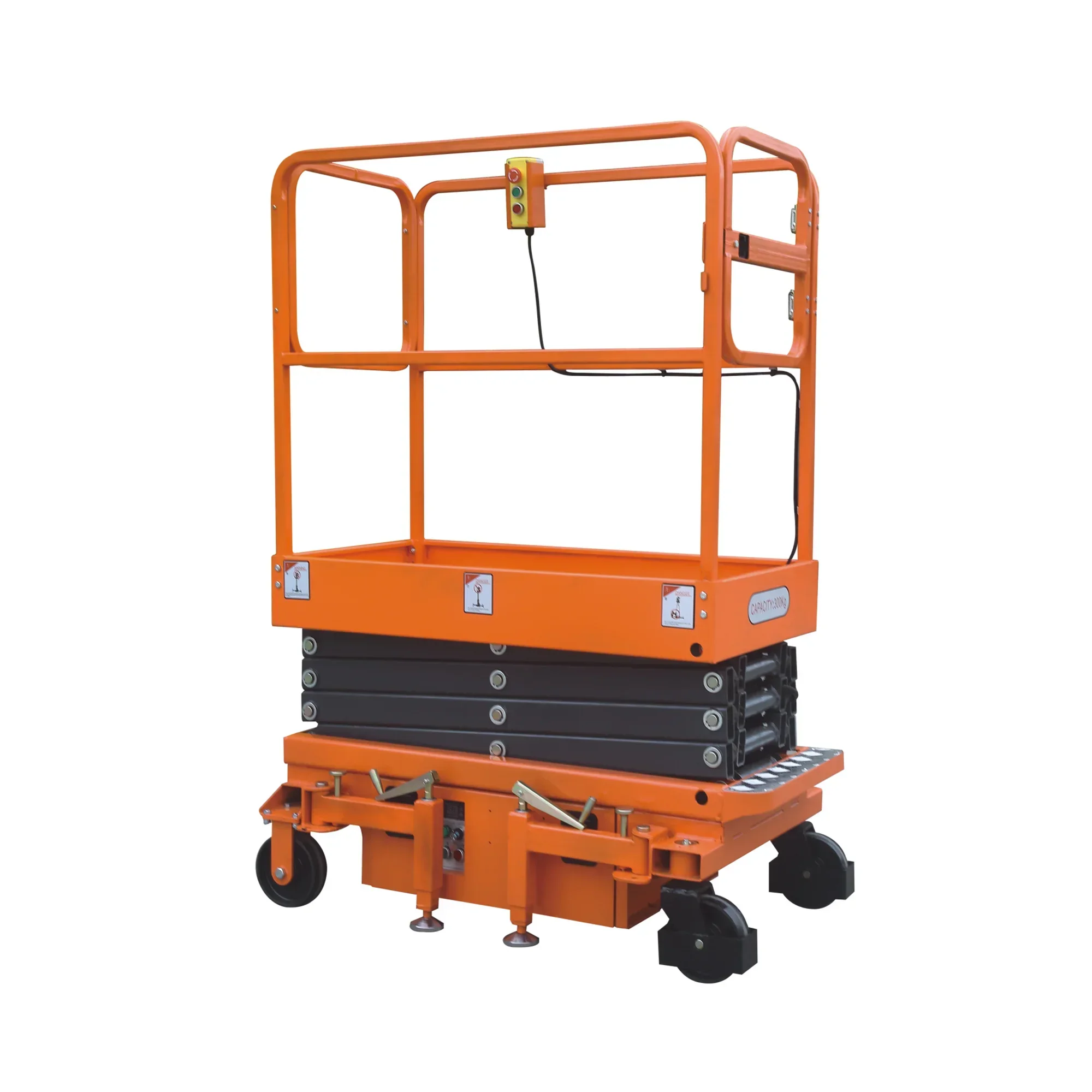 EverLIFT Brand 3m 3.9m 4.8m Tiny Scissor Lift Work Platform 300kg Elevating Work Platform 5m Aerial Work Platform