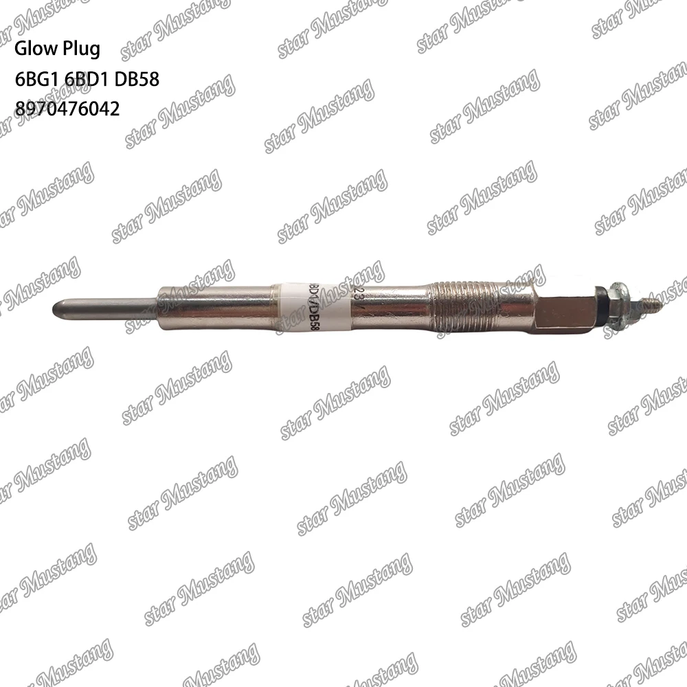 6BG1 6BD1 DB58 Glow Plug 8970476042 Suitable For Isuzu Engine Parts