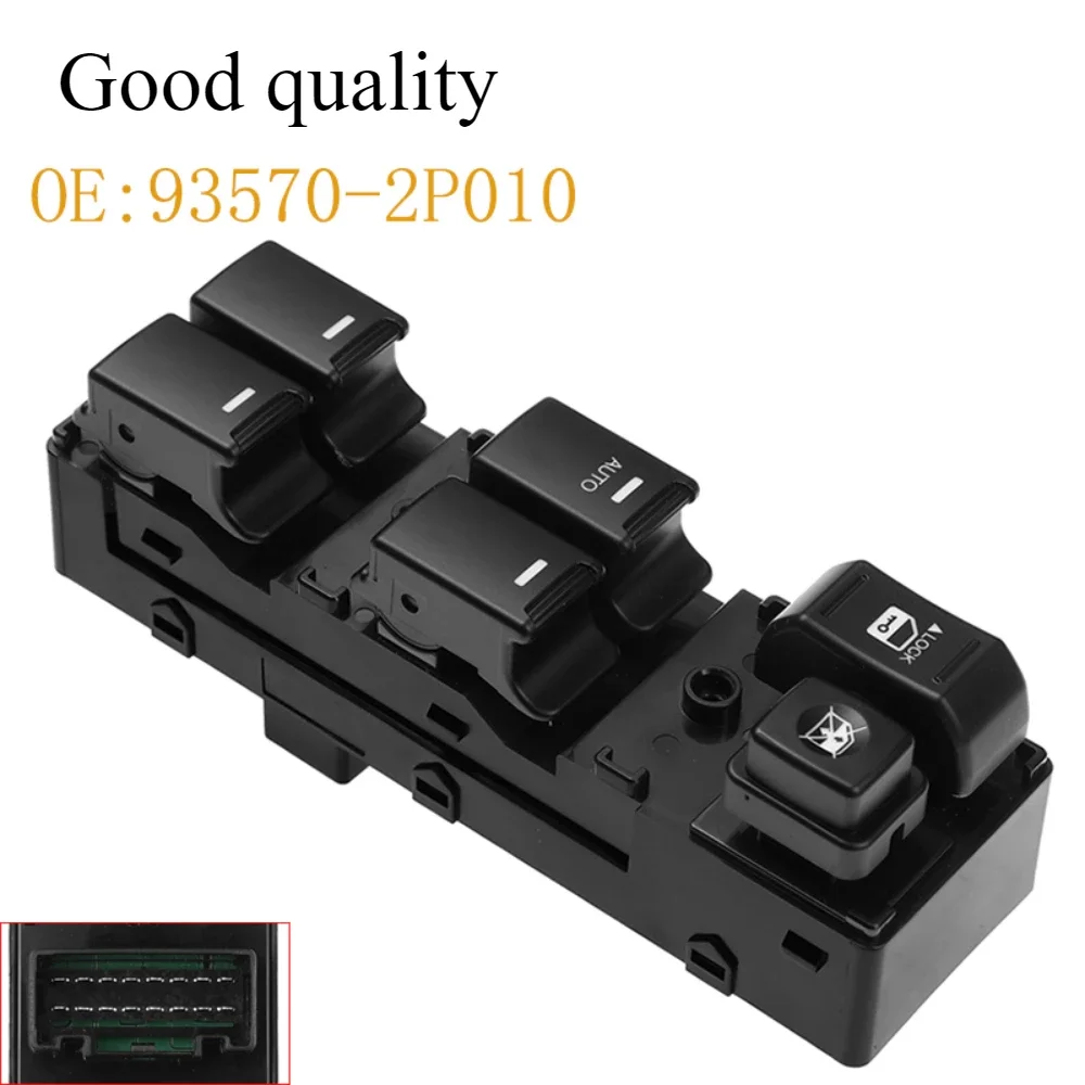 

93570-2P010 Power Master Window Switch Front Left Car 935702P010 93573-2P100 93573-2P000 For Kia Sorento 2009-2014