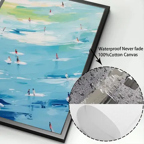 8 best sales strandväggkonst - №2