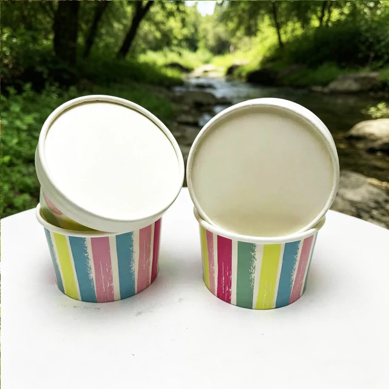 100pcs-disposable-ice-cream-paper-cups-with-lids-small-sized-colored-thickened-ball-shaped-paper-bowls-for-frozen-yogurt