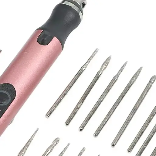 /Cordless /Electric /Engraving Pen 3.6V Rotary Tool With LED Display For Metal Wood Glass Carving Grinding Drilling Kit