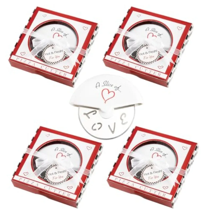 

30 мини-ножей для пиццы из нержавеющей стали для свадебных подарков, сувениров для гостей на детские праздники, индивидуальная упаковка