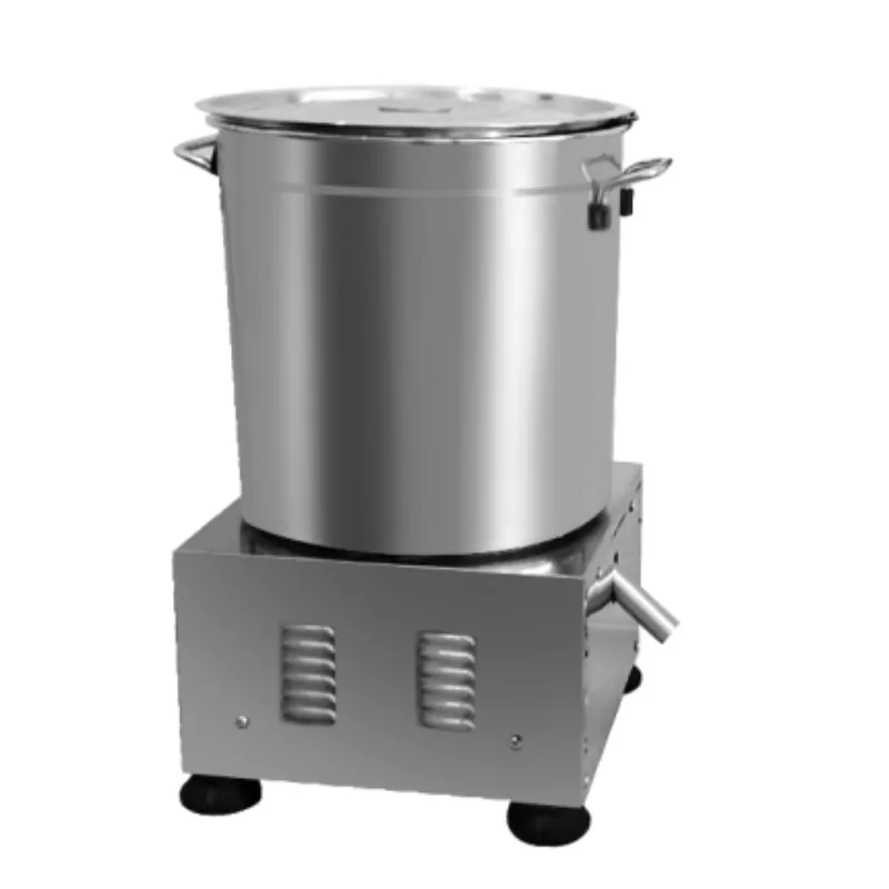 Commercial Kitchen Stainless Steel Food Dehydrator Spin Dryer for Vegetables Water Degreaser 220V Motor Coconut Juice Machine