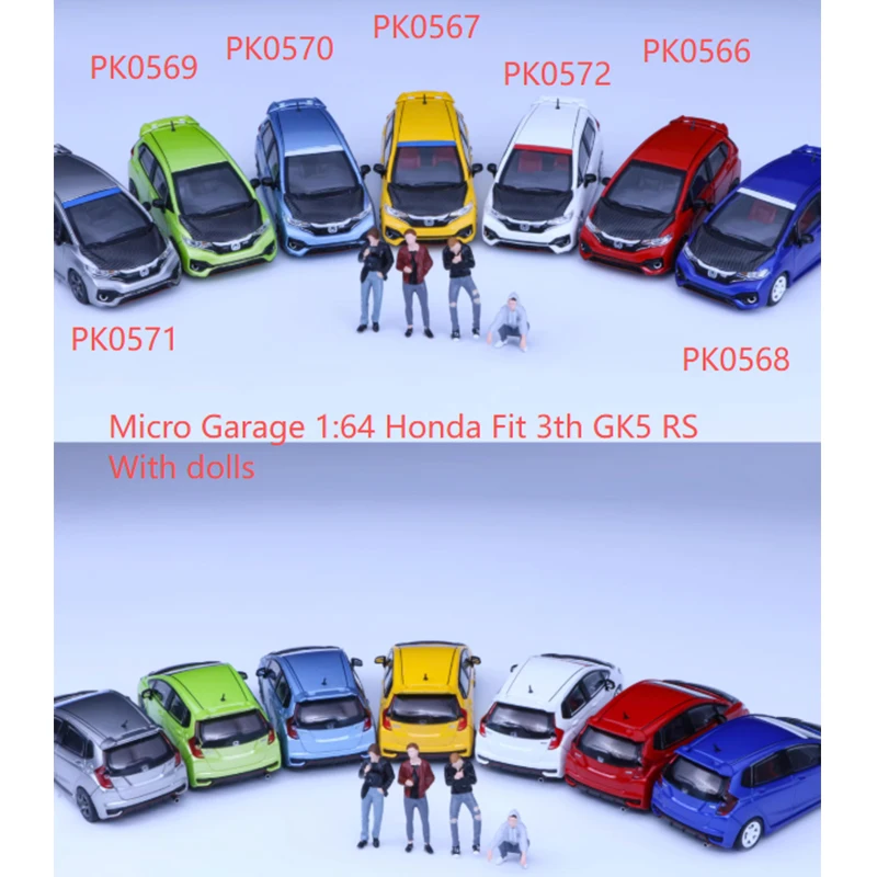 

Micro Garage 1:64 Scale Fit 3th GK5 RS Simulation Alloy Car Model Static Display Collectible Toy Gift Souvenir Decoration