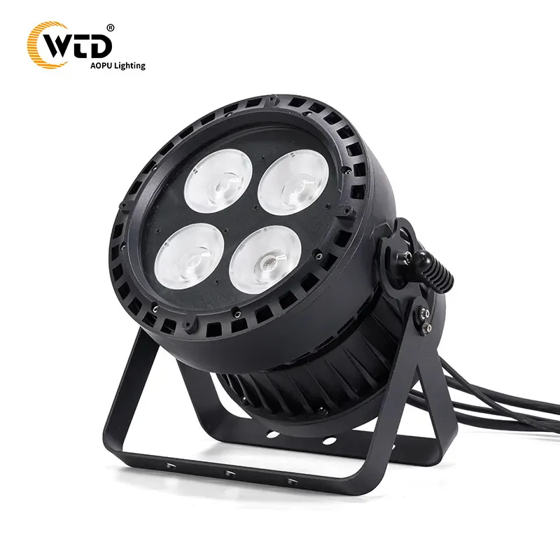 

High Brightness Waterproof 200w 4X50W Led Cob Par Can Lights Warm 4 Eyes Par Light With IP Rated 65