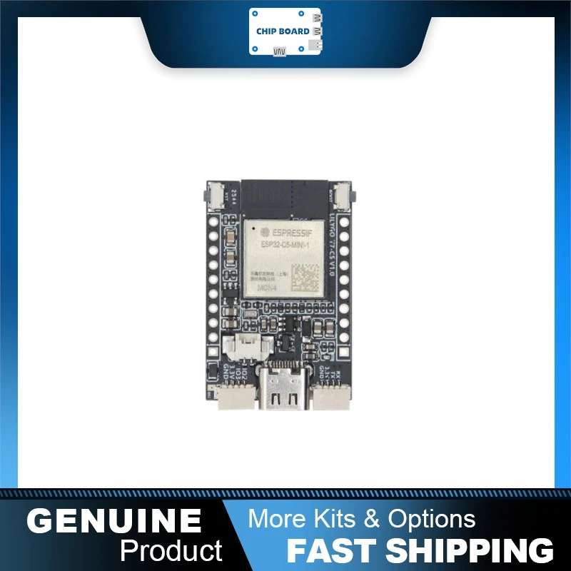 T7-C5 ESP32-C5-MINI-1 Board, WiFi 6 BLE 5 Module, Thread Zigbee 802.15.4 IoT Development Device