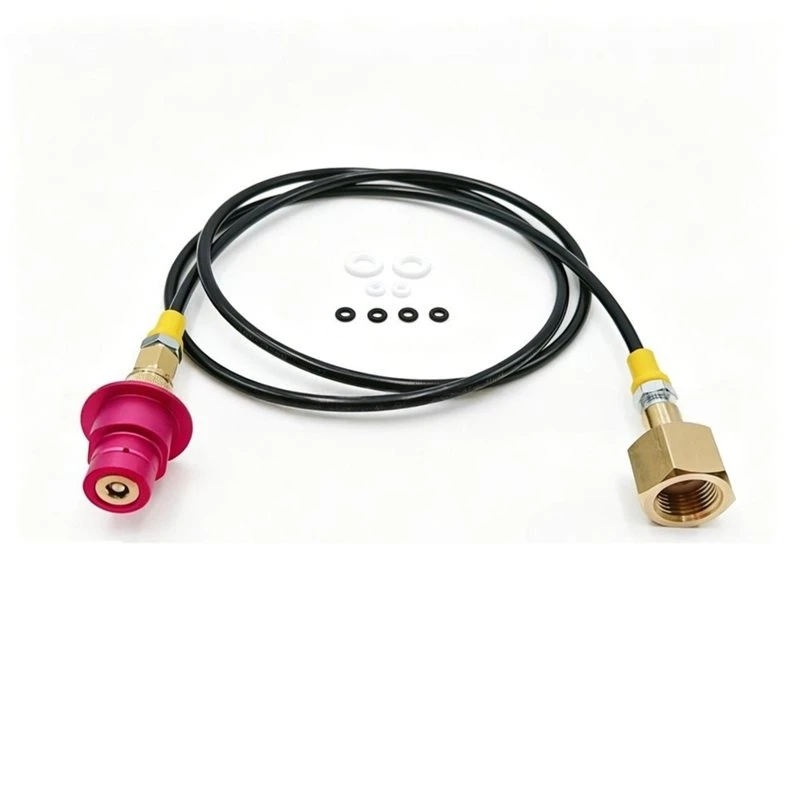 AS94-Quick Connect Soda Water Maker For Terra DUO Art To External CO2 Bottle Adapter Hose Kit