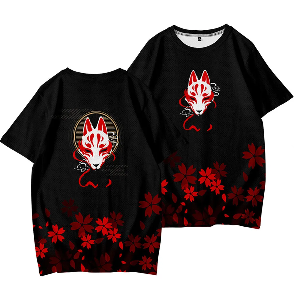 2022 Nuovo Arrivo Animale T Shirt Donna Uomo 3D Stampa T-shirt Anime Cartoon Maglietta Magliette e camicette Camiseta Feminina Vestiti