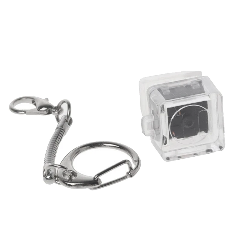 LLavero de Teclado mecánico de un solo interruptor, probador de interruptores de teclado Gateron MX, negro