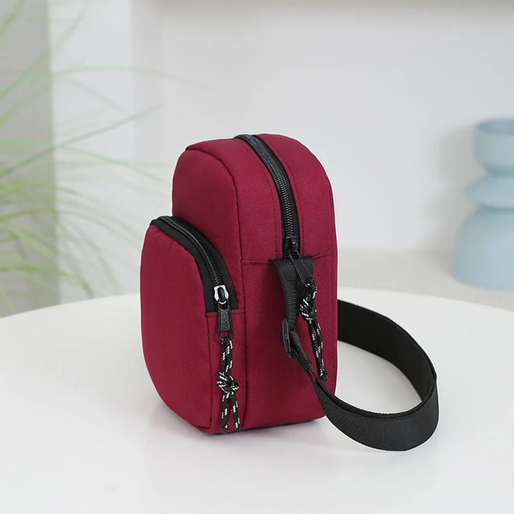 Personalized Custom Women Crossbody Bag Lightweight And Large Capacity Mobile Phone Bag, Outdoor Travel Storage Small Square Bag