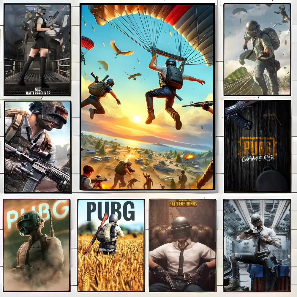 battle royale game decor P-PUBG Poster Wall Art Print Decorative Mural Home Decor Gift Unframed