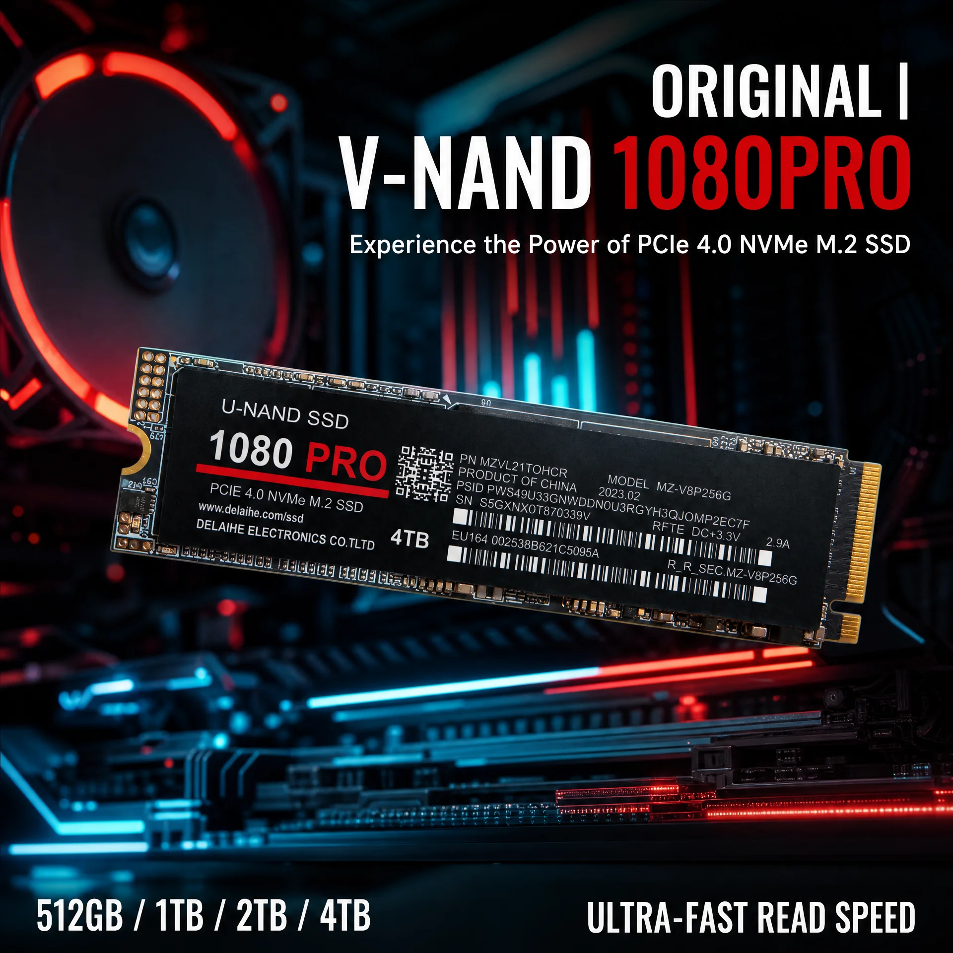 Оригинальный высокоскоростной – обзор и цена M.2 Nvme 4Tb Pcie 4.0 Ssd