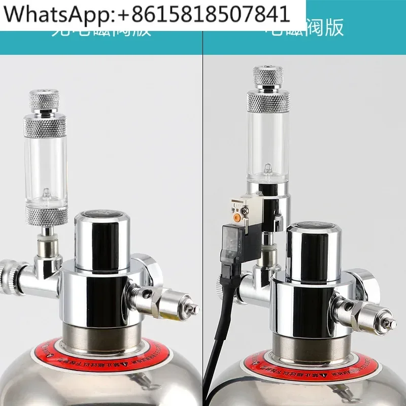 Worry-free creative D701 double enhanced version of co2 cylinder set homemade carbon dioxide generator