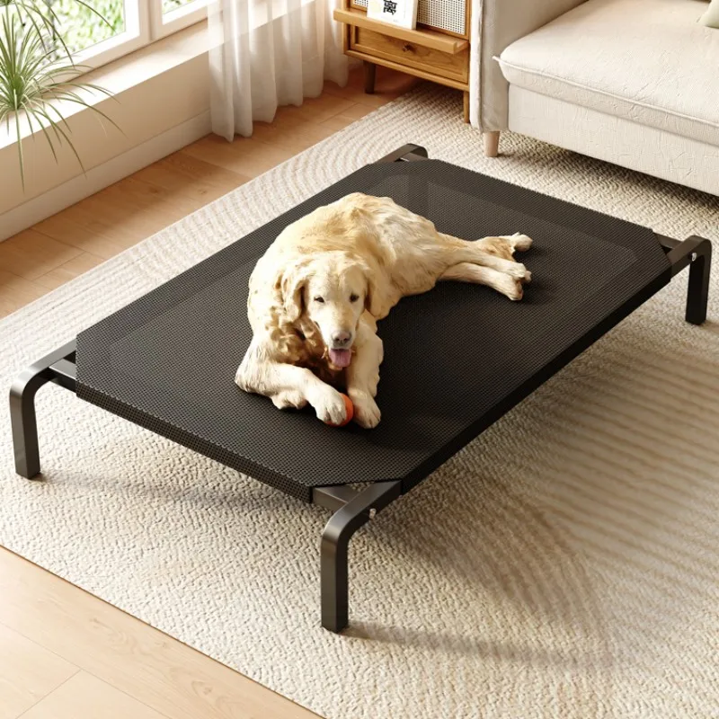 

Dog Bed Summer Dogs Beds Breathable Camping Bed for Large Dog Sleeping Kennel Removable Dogs Washable Sofa Beds Pet Cushion Mat