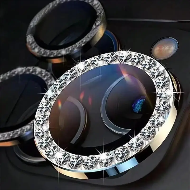 Diamant Kamera Objektiv Schutz Ring Abdeckung Für Samsung Galaxy S25 Ultra 5G S24 Plus S23 S25 FE S22 gehärtetem Glas Schutz Film – Detail 6