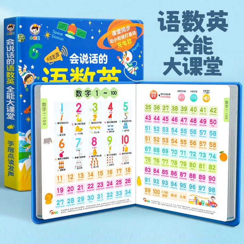 Learning Chinese Characters, 3600 Word Audiobooks for Children To Recognize Characters, Pinyin & Language Enlightenment