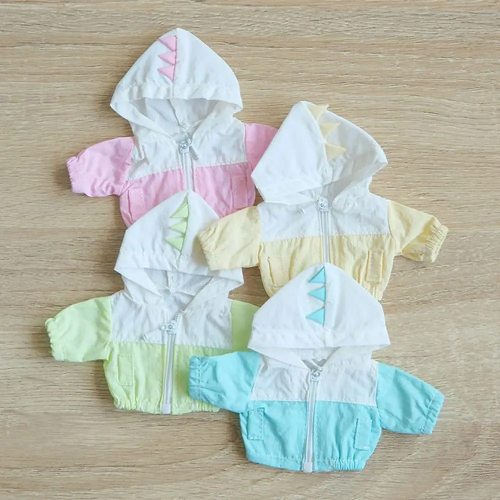 봉제 면 인형 옷 액세서리, 아이돌 인형, 비 옷, 인형 캐주얼 코트, 상의, DIY 인형 옷 액세서리, 10cm