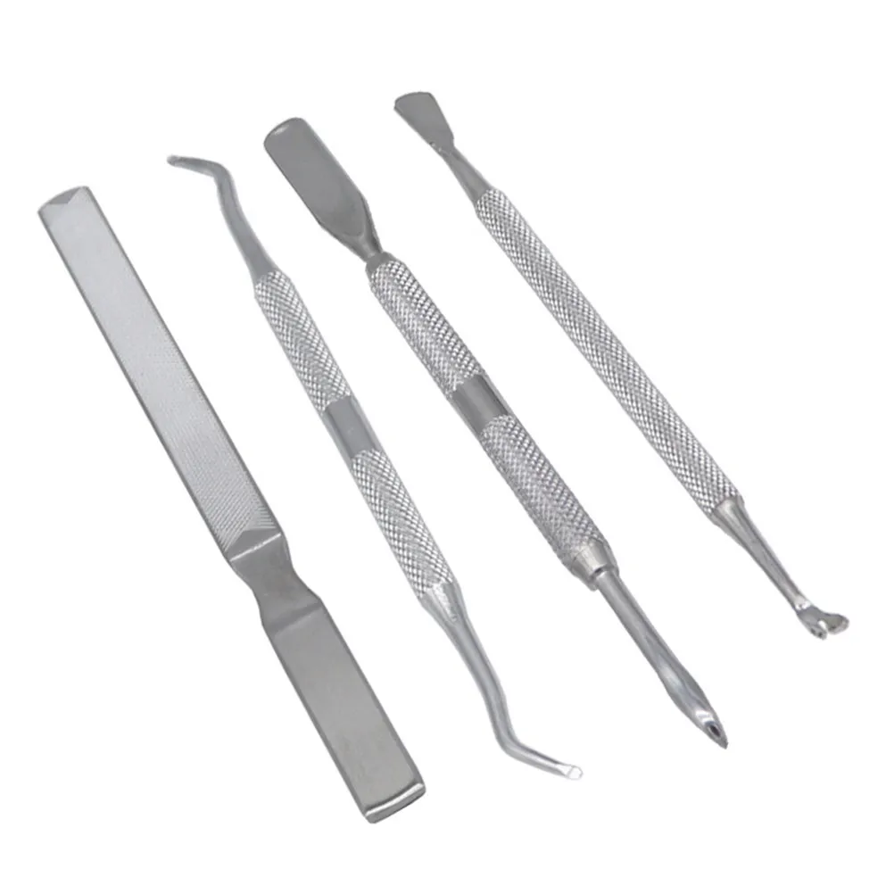 

1Set Professional Nail Care Tool Kit Stainless Steel Nail File Set for Manicure Polishing Thick Nails DIY Home Salon