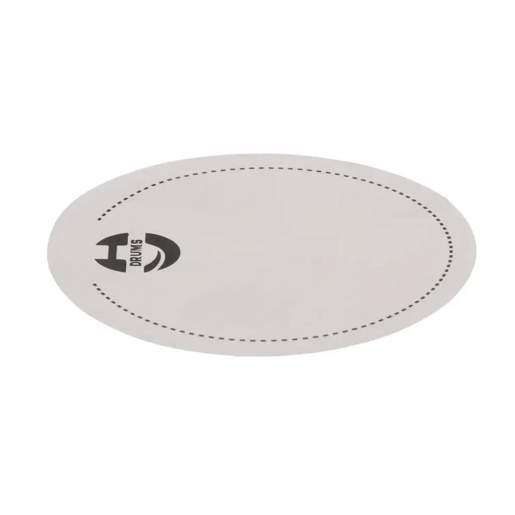 Percussion Instrument Accessories PETG Bass Drum Patch Drum Head Protector for Drum Practice and Performance