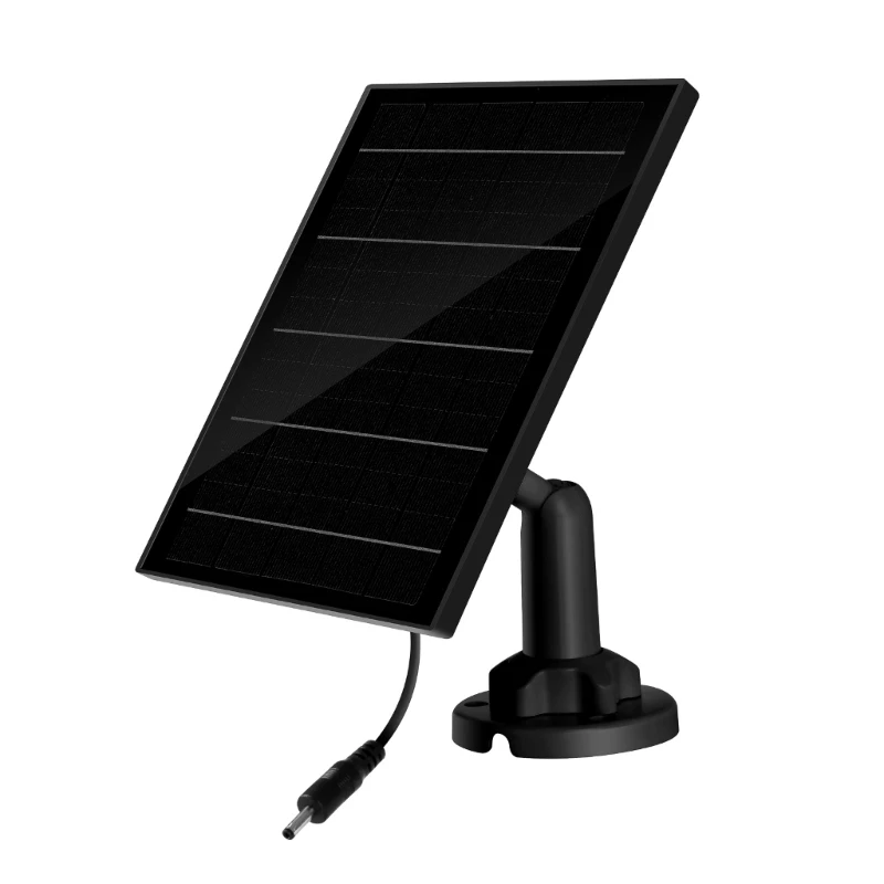 

Outdoor Camera Solar Panel with 4000mAh Battery Power Cord 6V 3.5x1.35mm