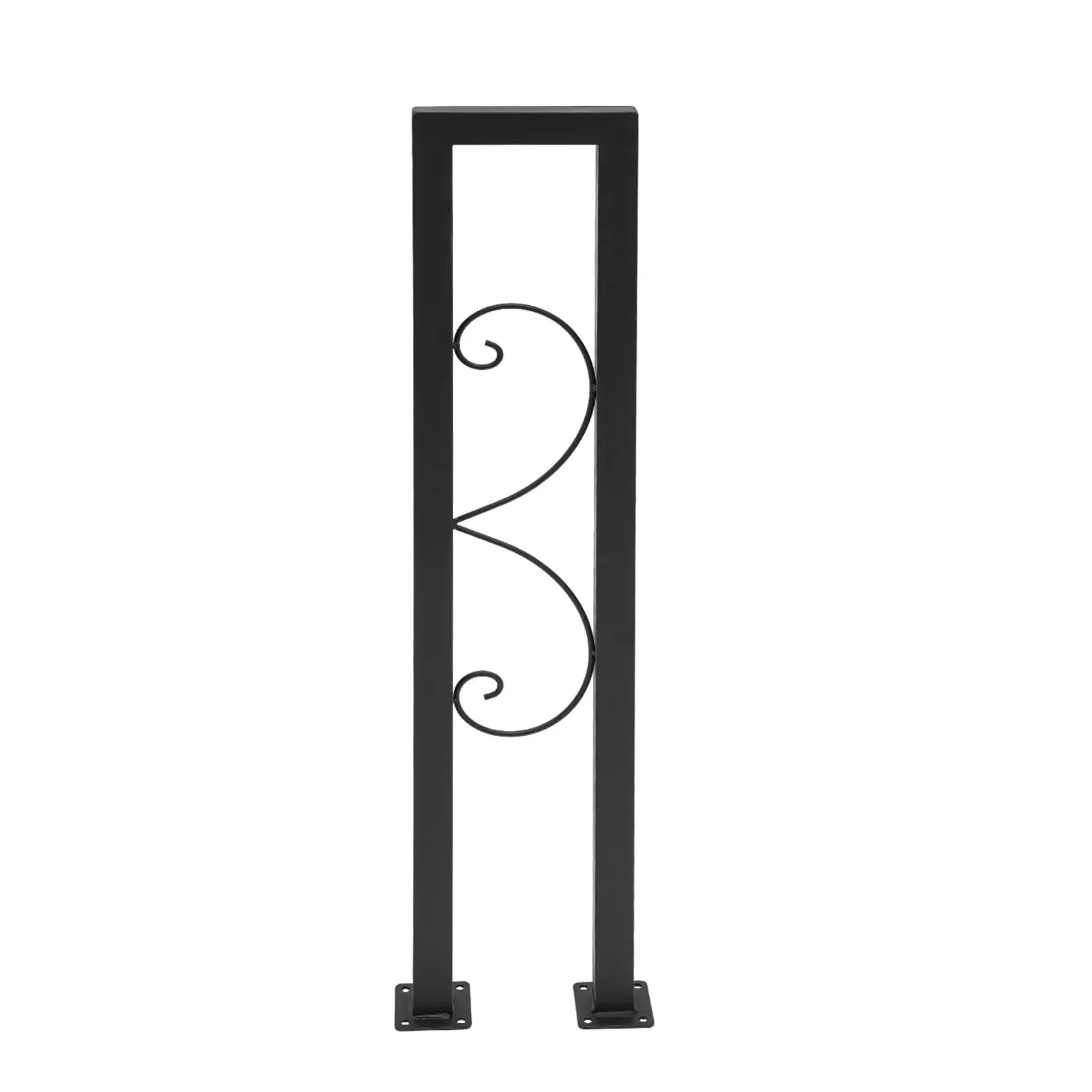 

Cncest U-образные перила для лестницы, металлические перила для лестницы, декоративные Ra 6,7*33,5 дюйма